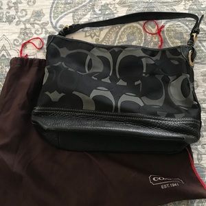 Black Coach Tote
